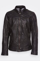 Кожаная куртка GIPSY GMCHUTOSFLGAWVBLACK-L цена и информация | Мужские куртки | kaup24.ee