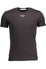 Мужская футболка Calvin Klein J30J320595, черная цена и информация | Мужские футболки | kaup24.ee