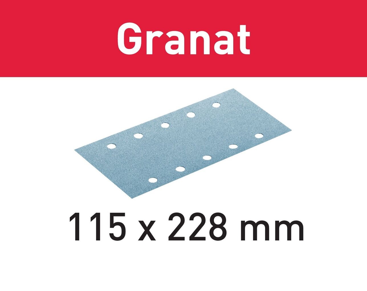 Festool Lihvimise lehed Granat STF 115X228 P80 GR/50 498946 hind ja info | Lihvmasinad ja ketaslõikurid | kaup24.ee