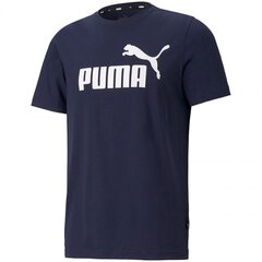 Мужская спортивная рубашка Puma Peacoat M 586666, синяя цена и информация | Мужская спортивная одежда | kaup24.ee