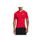 Meeste T-särk Under Armor Heatgear Armor Short Sleeve M 1361518600, punane цена и информация | Meeste T-särgid | kaup24.ee