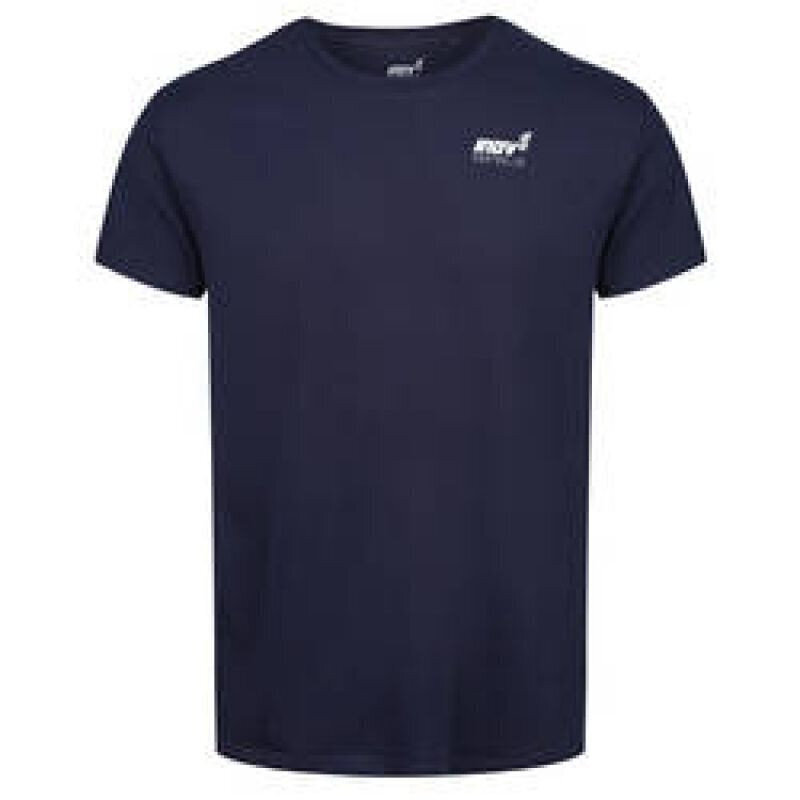 Inov-8 Organic Cotton Tee Forged meeste T-särk, sinine цена и информация | Meeste T-särgid | kaup24.ee