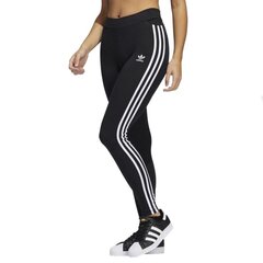 Женские спортивные леггинсы Adidas Adicolor Classics 3-Stripes Tights W HD2350, черные цена и информация | Спортивная одежда для женщин | kaup24.ee