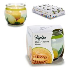 Lõhnaküünal meloni lõhnaga, roheline-oranž цена и информация | Подсвечники, свечи | kaup24.ee