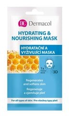 Dermacol Hydrating & Nourishing Mask näomask 15 ml цена и информация | Маски для лица, патчи для глаз | kaup24.ee