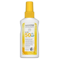 Päikesekaitsesprei Lavera lastele SPF 50 ( Sensitive Sun Lotion) 100 ml цена и информация | Кремы от загара | kaup24.ee