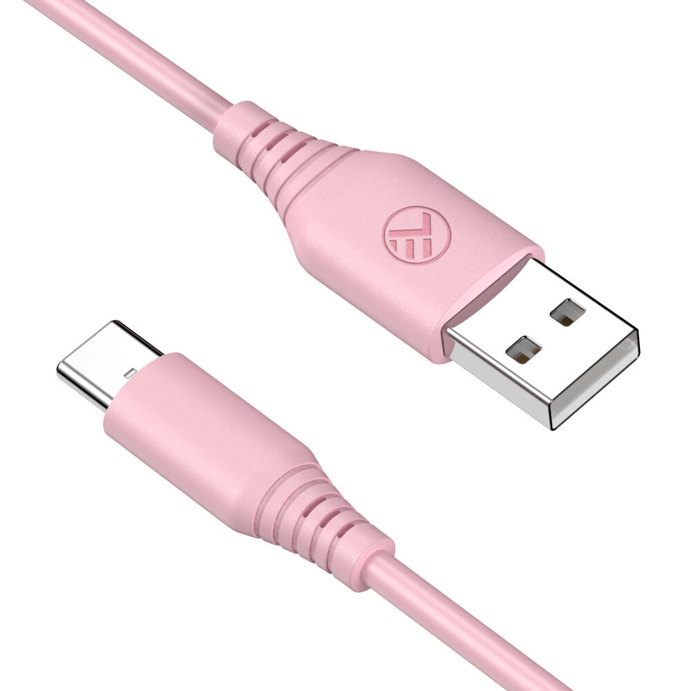 Tellur TLL155402, USB-A/USB-C, 1 m цена и информация | Mobiiltelefonide kaablid | kaup24.ee