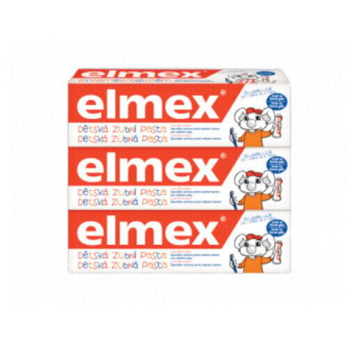 Laste hambapasta Elmex Kids Trio, 3 x 50 ml цена и информация | Suuhügieen | kaup24.ee