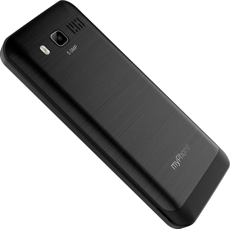 myPhone Up Smart LTE, 4 GB Black цена и информация | Telefonid | kaup24.ee