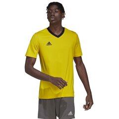 Meeste spordisärk Adidas Entrada 22 M HI2122, kollane hind ja info | Meeste spordiriided | kaup24.ee