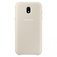 Samsung Galaxy J3 (2017) Cover Dual Layer Gold hind ja info | Telefoni kaaned, ümbrised | kaup24.ee