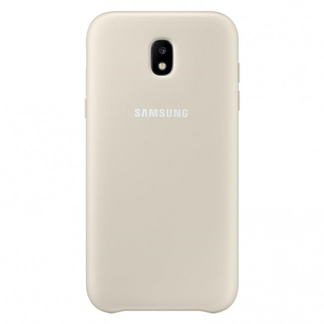 Samsung Galaxy J3 (2017) Cover Dual Layer Gold цена и информация | Telefoni kaaned, ümbrised | kaup24.ee