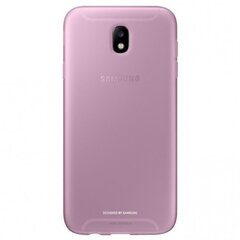 Tagakaaned Samsung       Galaxy J7 2017 Jelly Cover EF-AJ730TPEG    Pink цена и информация | Чехлы для телефонов | kaup24.ee