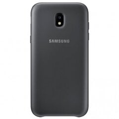 Samsung Galaxy J7 (2017) Cover Dual Layer Black hind ja info | Telefoni kaaned, ümbrised | kaup24.ee