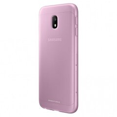 Tagakaaned Samsung       AJ330TPEG Jelly Cover for Galaxy J3 (2017)    Pink цена и информация | Чехлы для телефонов | kaup24.ee