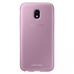 Tagakaaned Samsung       AJ330TPEG Jelly Cover for Galaxy J3 (2017)    Pink цена и информация | Чехлы для телефонов | kaup24.ee