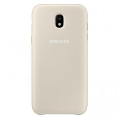 Samsung Galaxy J5 (2017) Cover Dual Layer Gold hind ja info | Telefoni kaaned, ümbrised | kaup24.ee