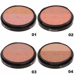 Румяна Dermacol DUO Blusher 01,8,5 г цена и информация | Пудры, базы под макияж | kaup24.ee