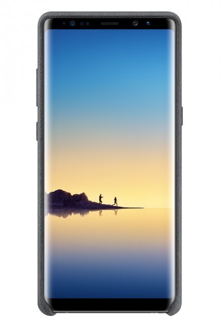 Samsung Galaxy Note 8 ümbris - Alcantara Dark Grey hind ja info | Telefoni kaaned, ümbrised | kaup24.ee