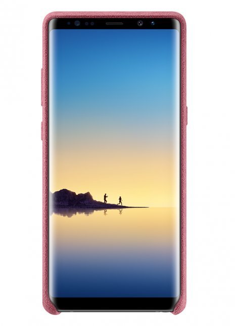 Telefoniümbris Samsung Alcantara EF-XN950AP Note 8, roosa hind ja info | Telefoni kaaned, ümbrised | kaup24.ee