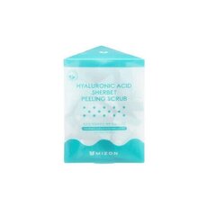 Нежный увлажняющий пилинг с гиалуроновой кислотой Mizon Hyaluronic Acid Sherbet Peeling Scrub, 24 шт., 7.0 г цена и информация | Аппараты для ухода за лицом | kaup24.ee