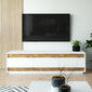 TV-laud Kalune Design FR4, pruun/valge hind ja info | TV alused | kaup24.ee