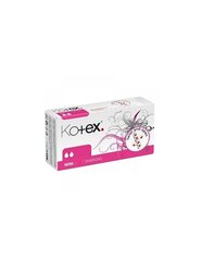 Tampoonid Kotex, Mini hind ja info | Tampoonid, hügieenisidemed, menstruaalanumad | kaup24.ee