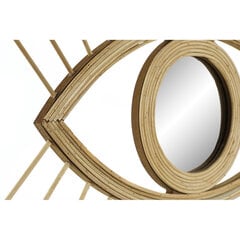 Настенное зеркало DKD Home Decor, 47x1.5x42 см, золотистое цена и информация | Зеркала | kaup24.ee
