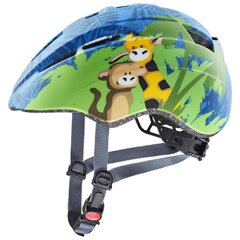Детский велошлем Uvex Kid 2 cc Jungle, размер 46-52 см цена и информация | Шлемы | kaup24.ee