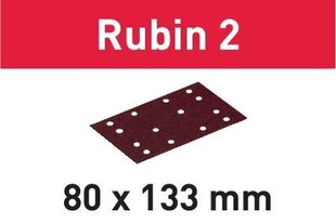 Festool Lihvimise lehed Rubin 2 STF 80X133 P40 RU2/50 499046 hind ja info | Lihvmasinad ja ketaslõikurid | kaup24.ee