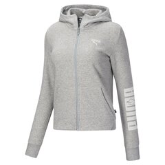 Naiste vabaaja džemper Puma Rebel Full-Zip Hoodie 58356704, hall цена и информация | Женские толстовки | kaup24.ee