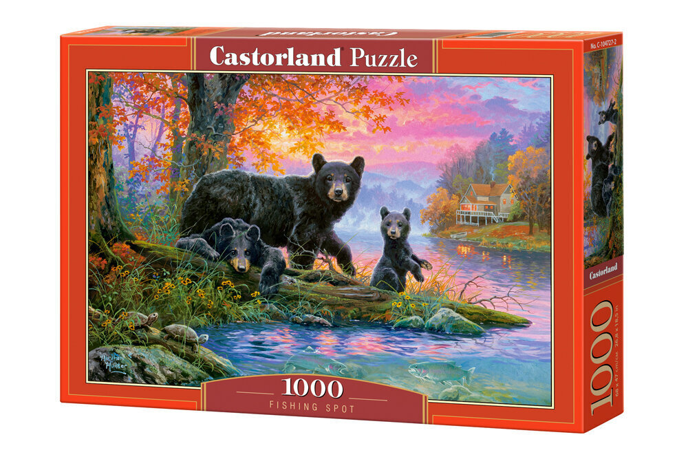 Pusle Castorland FISHING SPOT 1000 tk hind ja info | Pusled | kaup24.ee