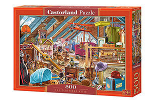 Pusle Castorland The Cluttered Attic 500 tk hind ja info | Pusled | kaup24.ee