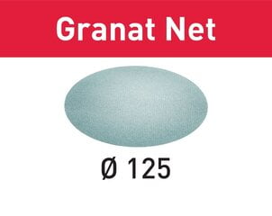 Festool Võrgustruktuuriga lihvketas Granat Net STF D125 P80 GR NET/50 203294 hind ja info | Lihvmasinad ja ketaslõikurid | kaup24.ee