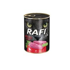 Konserv täiskasvanud kassidele Rafi Cat vasikalihaga, 400 g цена и информация | Кошачьи консервы | kaup24.ee