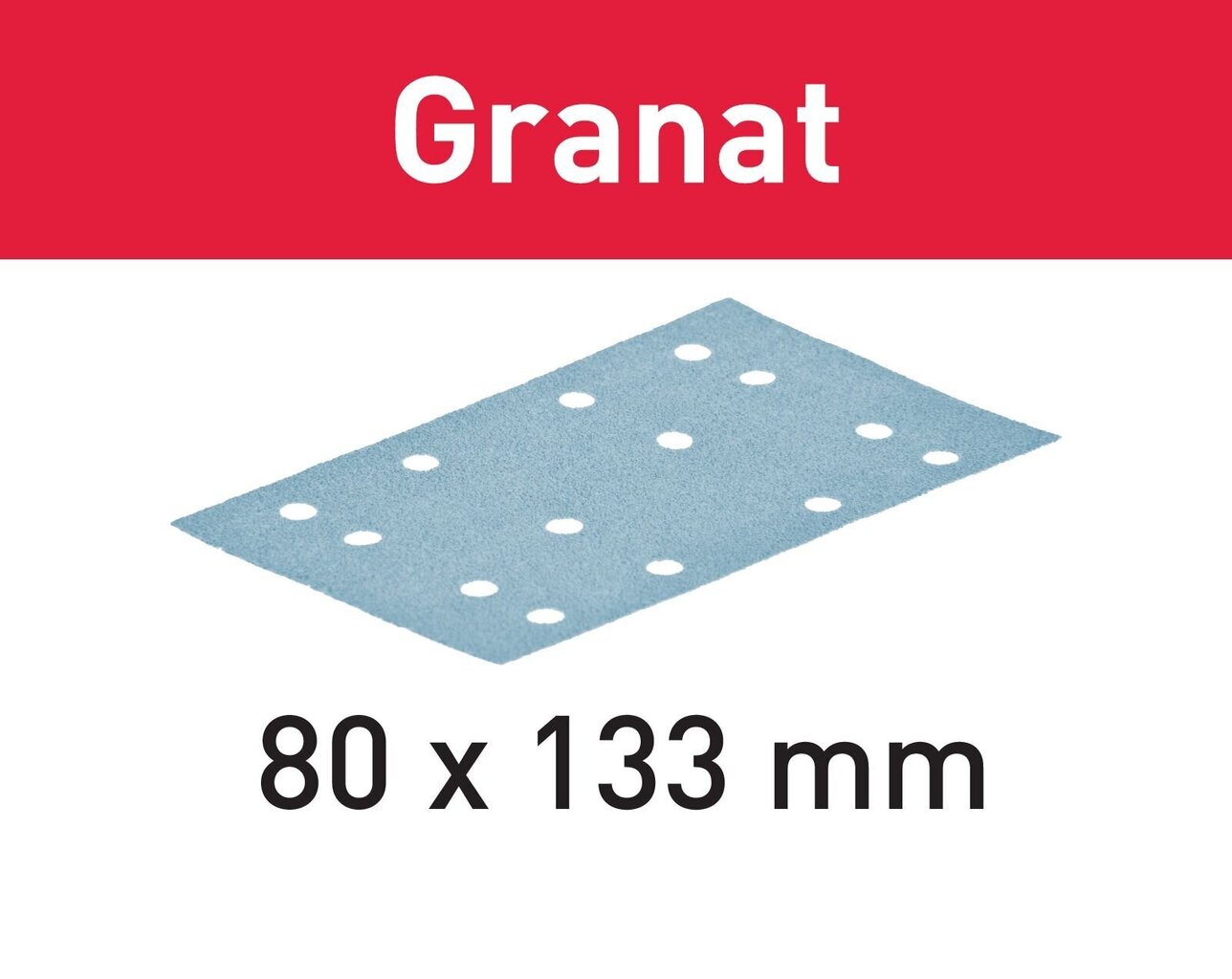 Festool Lihvimise lehed Granat STF 80x133 P240 GR/100 497124 hind ja info | Lihvmasinad ja ketaslõikurid | kaup24.ee