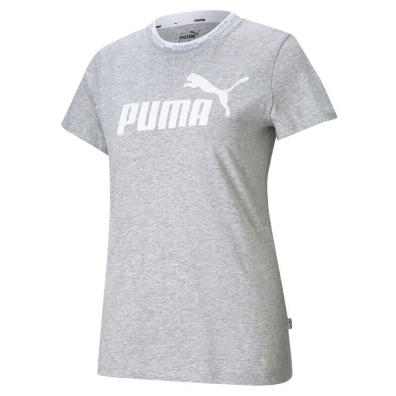 Naiste T-särk Puma Amplified Graphic Tee W 585902 04, hall hind ja info | Naiste T-särgid | kaup24.ee