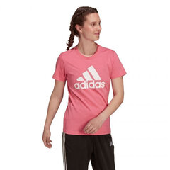 Naiste T-särk Adidas Lounggewear Es W H07811, roosa hind ja info | Naiste T-särgid, topid | kaup24.ee