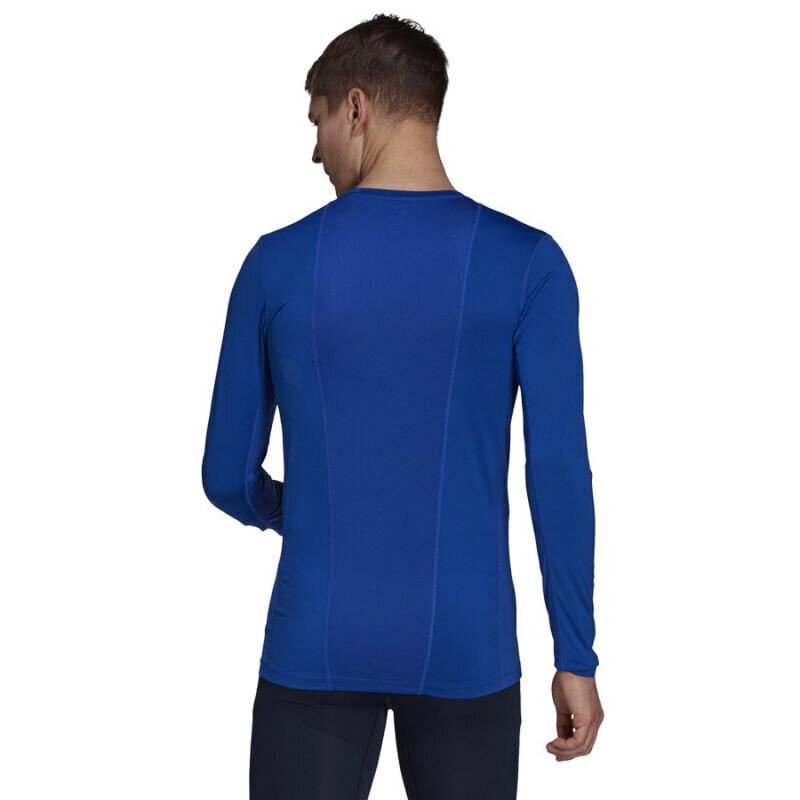 Meeste T-särk Adidas Techfit LS Top M GU7335, sinine цена и информация | Meeste T-särgid | kaup24.ee