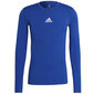 Meeste T-särk Adidas Techfit LS Top M GU7335, sinine hind ja info | Meeste T-särgid | kaup24.ee