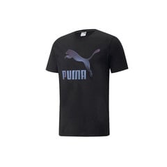 Meeste T-särk Puma Classic Logo Metallic Tee Pum, must hind ja info | Meeste T-särgid | kaup24.ee