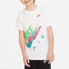 Laste T-särk Nike Sportswear T Shirt Jr DH6520 100, valge hind ja info | Poiste särgid | kaup24.ee