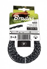 Trimmeri jõhv Bradas TWIST, 3,0 mm x 15 m hind ja info | Aiatööriistade lisatarvikud | kaup24.ee