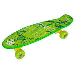 Пластиковый скейтборд Enero Mini Dino цена и информация | Скейтборды | kaup24.ee
