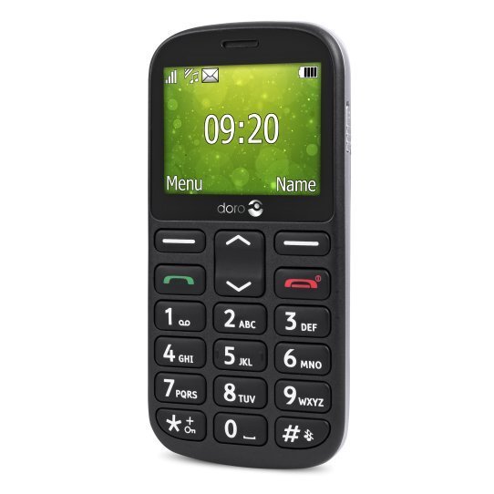 Mobiiltelefon Doro 1360, Must hind | kaup24.ee