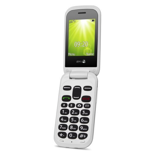 Doro 2404 Black/White hind ja info | Telefonid | kaup24.ee