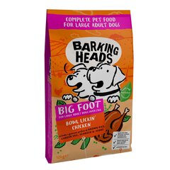 Barking Heads для крупных пород собак Large Adult​ Bowl Lickin Chichen, 12 кг цена и информация | Сухой корм для собак | kaup24.ee