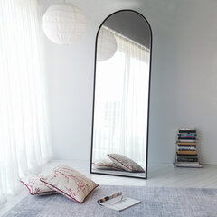 Зеркало Kalune Design Portal, черное цена и информация | Подвесные зеркала | kaup24.ee