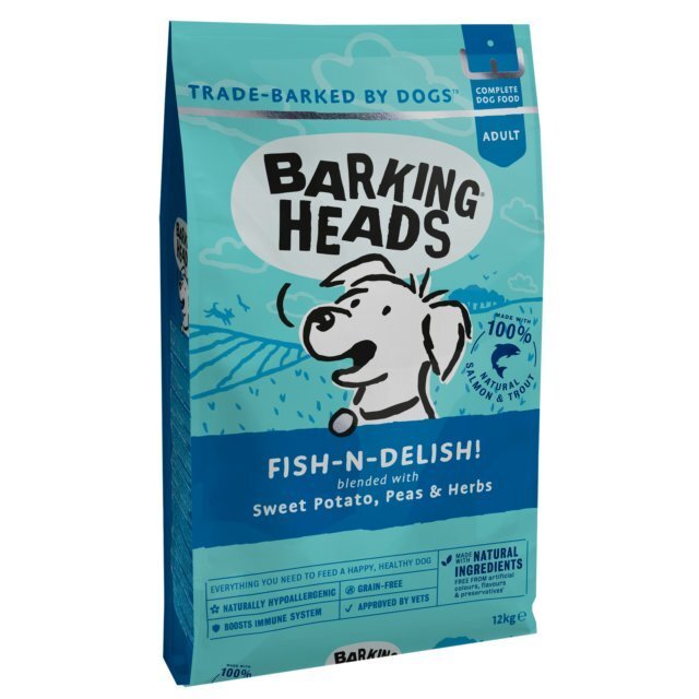 Barking Heads väikest kasvu koertele lõhega Fish-N-Delish, 12kg hind ja info | Kuivtoit koertele | kaup24.ee