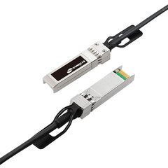 Edimax EA1-005D, 10G SFP+ DAC, 0,5 m hind ja info | Kaablid ja juhtmed | kaup24.ee